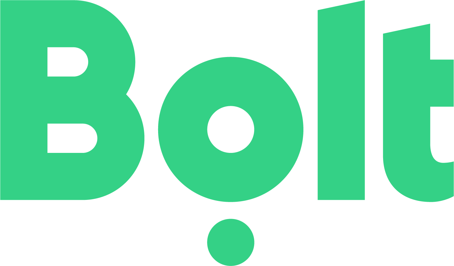 bolt taxi logo green
